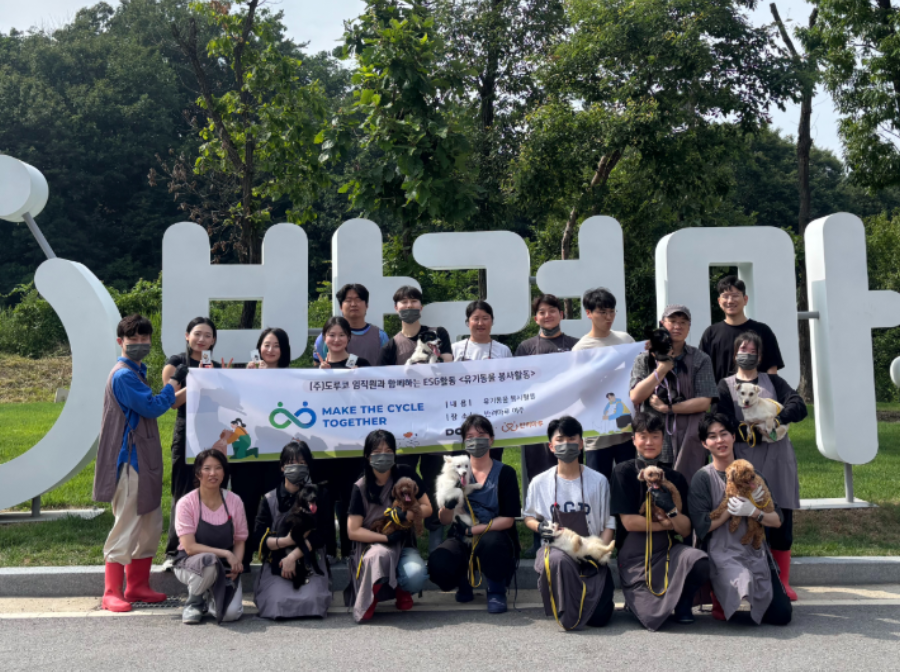 Supporting Stray Dogs with Purpose:  DORCO ESG Volunteer Program