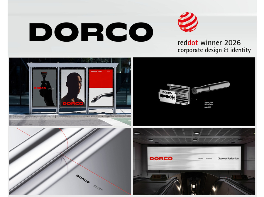 DORCO’s Renewed Corporate Identity Wins Red Dot Award 2026